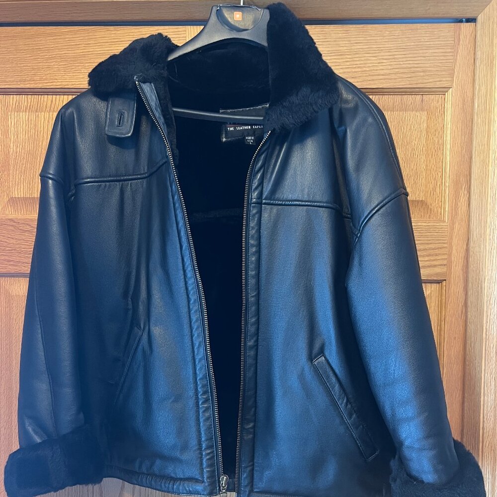 Black Leather Jacket - image 1